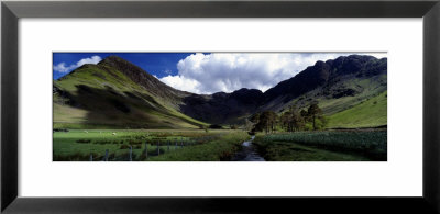 Stream Flowing Through A Landscape, Haystacks, Fleetwith Pike, Lake District, Cumbria, England, Uk by Panoramic Images Pricing Limited Edition Print image