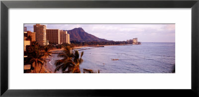 Waikiki Beach, Oahu, Hawaii, Usa by Panoramic Images Pricing Limited Edition Print image