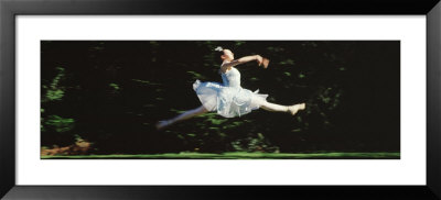 Side Profile Of A Female Ballet Dancer by Panoramic Images Pricing Limited Edition Print image