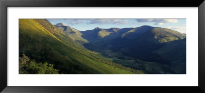 High Angle View Of Grass Covering Mountains, Stob Ban, Glen Nevis, Scotland, United Kingdom by Panoramic Images Pricing Limited Edition Print image