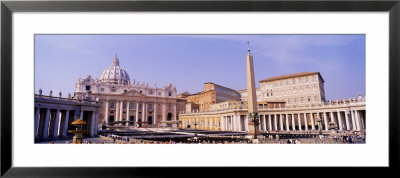 Vatican, St. Peters Square, Rome, Italy by Panoramic Images Pricing Limited Edition Print image