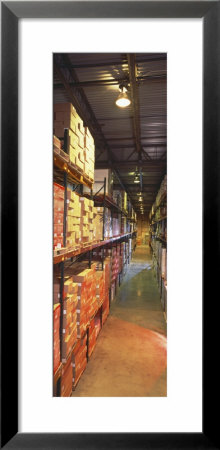 Boxes On Shelves, Industry by Panoramic Images Pricing Limited Edition Print image