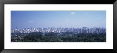 Skyline, Sao Paulo, Brazil by Panoramic Images Pricing Limited Edition Print image