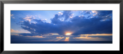 Sunset, Clouds, Gulf Of Mexico, Florida, Usa by Panoramic Images Pricing Limited Edition Print image