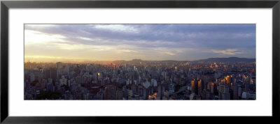 City Center, Buildings, City Scene, Sao Paulo, Brazil by Panoramic Images Pricing Limited Edition Print image