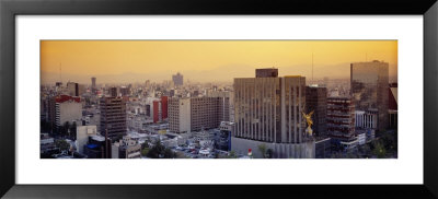 Skyscrapers During Sunset, Independence Circle, Mexico City, Mexico by Panoramic Images Pricing Limited Edition Print image