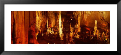 High Angle View Of A Cave, Blanchard Springs Cavern, Ozarks, Arkansas, Usa by Panoramic Images Pricing Limited Edition Print image