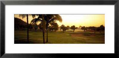 Golf Course At Sunset, Isla Navidad, Mexico by Panoramic Images Pricing Limited Edition Print image