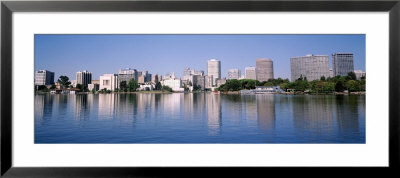 Panoramic View Of The Waterfront And Skyline, Oakland, California, Usa by Panoramic Images Pricing Limited Edition Print image