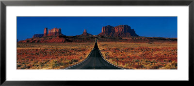 Route 163, Monument Valley Tribal Park, Arizona, Usa by Panoramic Images Pricing Limited Edition Print image