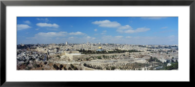 Ariel View Of The Western Wall, Jerusalem, Israel by Panoramic Images Pricing Limited Edition Print image