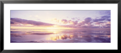 Sunrise On Beach, North Sea, Germany by Panoramic Images Pricing Limited Edition Print image