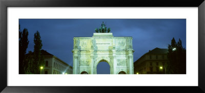 Victory Gate, Munich, Germany by Panoramic Images Pricing Limited Edition Print image