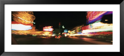The Strip At Night, Las Vegas, Nevada, Usa by Panoramic Images Pricing Limited Edition Print image