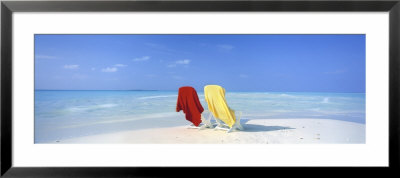 Beach Scenic, The Maldives by Panoramic Images Pricing Limited Edition Print image