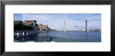 Bridge Over A River, Main Street, St. Johns River, Jacksonville, Florida, Usa by Panoramic Images Pricing Limited Edition Print image