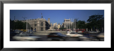 Cityscape, Madrid, Spain by Panoramic Images Pricing Limited Edition Print image