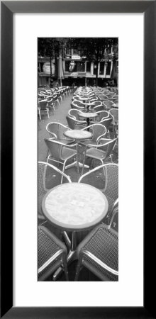 Outdoor Cafe, The Netherlands by Panoramic Images Pricing Limited Edition Print image