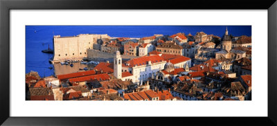 Aerial View, Old Town, Dubrovnik, Croatia by Panoramic Images Pricing Limited Edition Print image