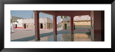 Central Plaza, Rio Lagartos, Yucatan, Mexico by Panoramic Images Pricing Limited Edition Print image