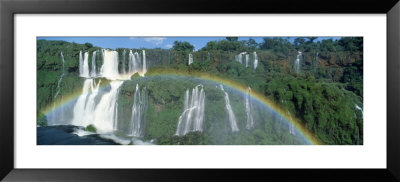 Rainbow, Iguacu Falls, Iguacu National Park, Brazil by Panoramic Images Pricing Limited Edition Print image