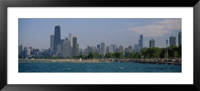 Beach, Cityscape, Chicago, Illinois, Usa by Panoramic Images Pricing Limited Edition Print image