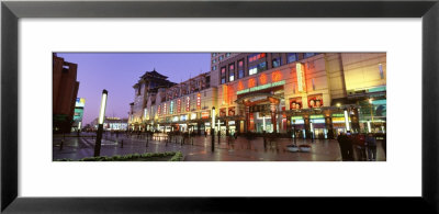 Wangfujing Street, Beijing, China by Panoramic Images Pricing Limited Edition Print image