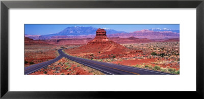 Fork In Road, Red Rocks, Red Rock Country, Utah, Usa by Panoramic Images Pricing Limited Edition Print image