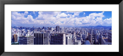 Skyline, Cityscape, Sao Paulo, Brazil by Panoramic Images Pricing Limited Edition Print image