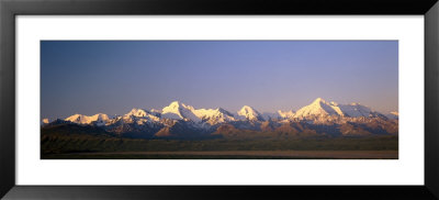 Panoramic View Of Mountain Range, Mount Mather, Mount Brooks, Alaska, Usa by Panoramic Images Pricing Limited Edition Print image
