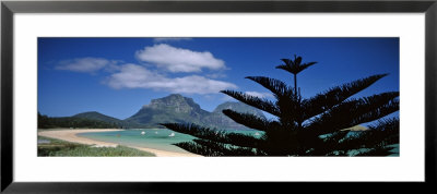 Panoramic View Of A Coastline, Lord Howe Island, Australia by Panoramic Images Pricing Limited Edition Print image
