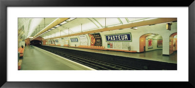 Metro Station, Paris, France by Panoramic Images Pricing Limited Edition Print image