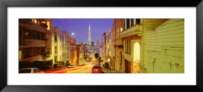Evening In San Francisco, San Francisco, California, Usa by Panoramic Images Pricing Limited Edition Print image
