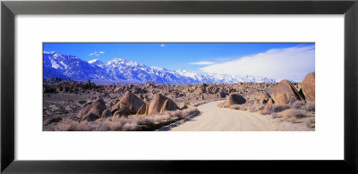 Road Through Owens Valley, California, Usa by Panoramic Images Pricing Limited Edition Print image