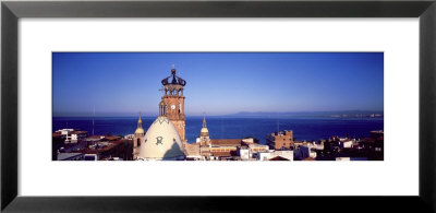 Cathedral City And Bay, Puerto Vallarta, Mexico by Panoramic Images Pricing Limited Edition Print image