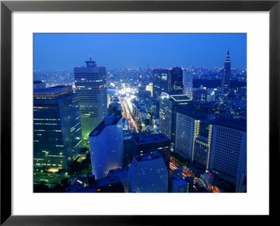 City Skyline From Sky Bar, Park Hyatt Tokyo, Tokyo, Japan by Greg Elms Pricing Limited Edition Print image