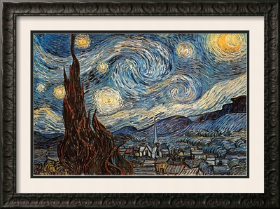 Starry Night, C. 1889 by Vincent Van Gogh Pricing Limited Edition Print image