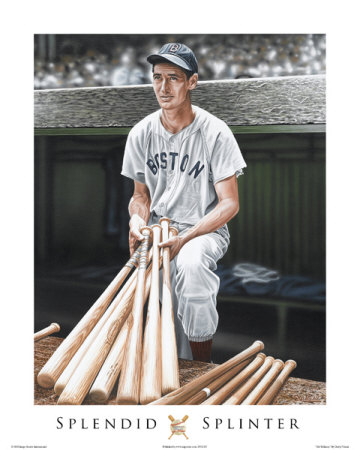 Ted Williams by Darryl Vlasak Pricing Limited Edition Print image