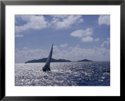 Sailboats, Coral Bay, St. John, Caribbean Sea by Jim Schwabel Pricing Limited Edition Print image