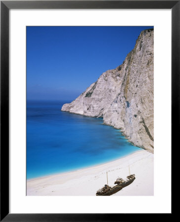 Shipwreck Cove, Kefalonia, Ionian Islands, Greece by J Lightfoot Pricing Limited Edition Print image