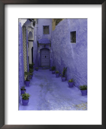 Blue Walkway, Morocco by Pietro Simonetti Pricing Limited Edition Print image