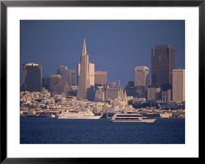 City Skyline From The Bay, San Francisco, California, Usa by Kim Hart Pricing Limited Edition Print image