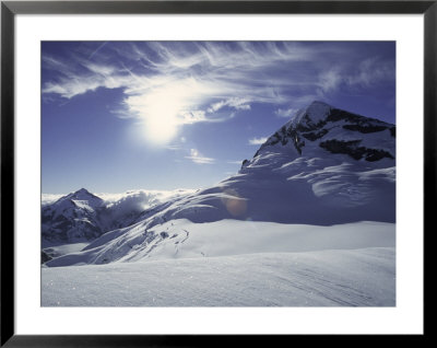 Sun Shining On Mt. Aspiring, New Zealand by Michael Brown Pricing Limited Edition Print image