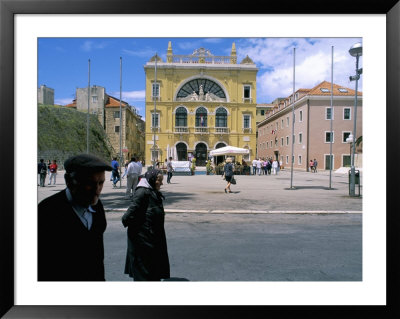 The Town Of Split, Dalmatian Coast, Croatia, Adriatic by Bruno Barbier Pricing Limited Edition Print image