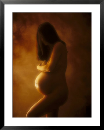 Portrait Of Nude Woman Expecting Child by Paul Frankian Pricing Limited Edition Print image