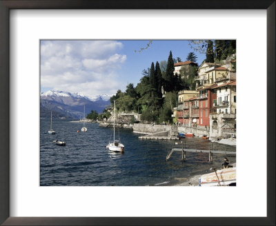 Varenna, Lake Como, Lombardy, Italian Lakes, Italy by Sheila Terry Pricing Limited Edition Print image