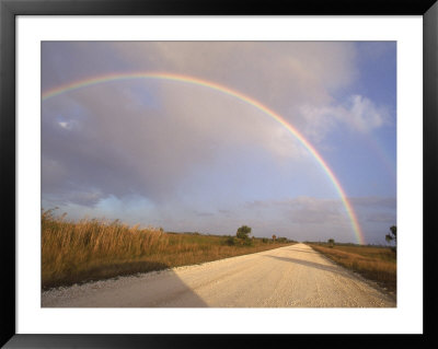 Rainbow Across A Blue Sky, Everglades, Florida by Sherwood Hoffman Pricing Limited Edition Print image