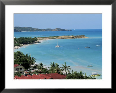 Dickenson Bay, Antigua, Leeward Islands, West Indies, Caribbean, Central America by J Lightfoot Pricing Limited Edition Print image