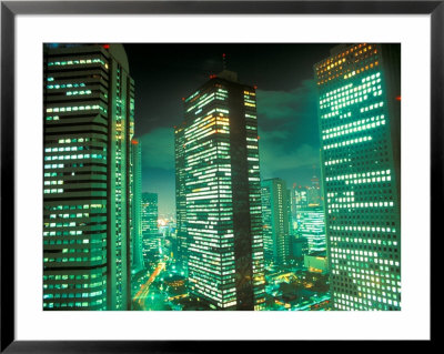 Nightscape, Tokyo, Japan by Rob Tilley Pricing Limited Edition Print image
