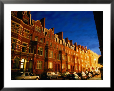 Houses On Hans Road In Knightsbridge Area, London, England by Stephen Saks Pricing Limited Edition Print image